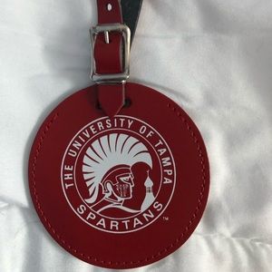 University of Tampa Spartans Luggage Tag